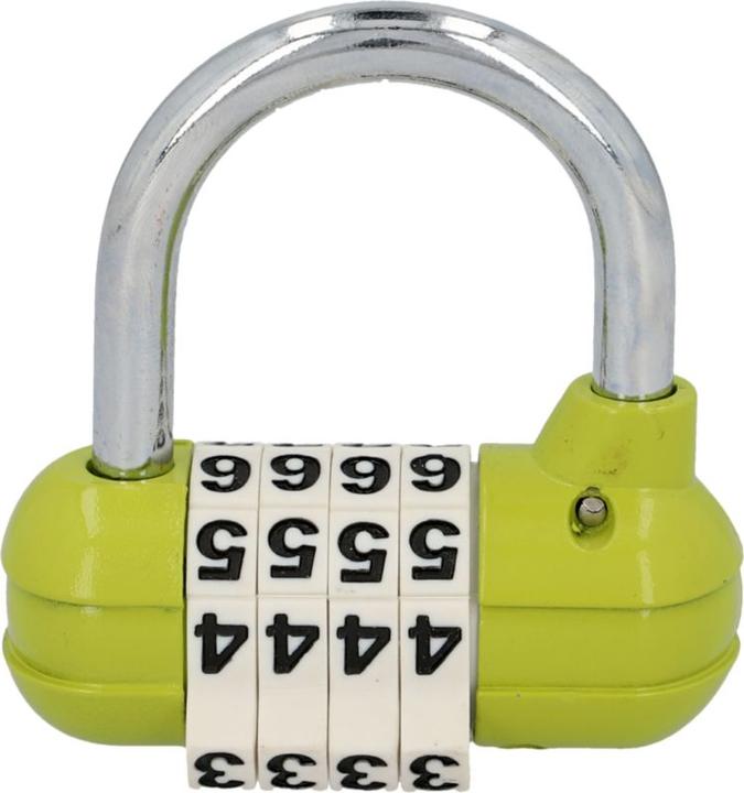 Produktbild Master Lock breites Pro-Sportvorhngeschloss mit individuell einstellbarer Zahlenkombination verschiedene Farben