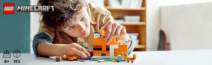 Produktbild LEGO Die Fuchs-Lodge (21178, LEGO Minecraft)