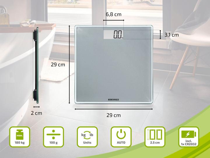 Image du produit Soehnle Pèse-personne Wägeber (180 kg)