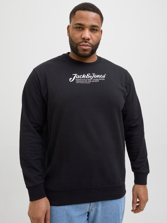 Produktbild Jack & Jones Plus Size Gedruckt Sweatshirt Sweatshirt (7XL)