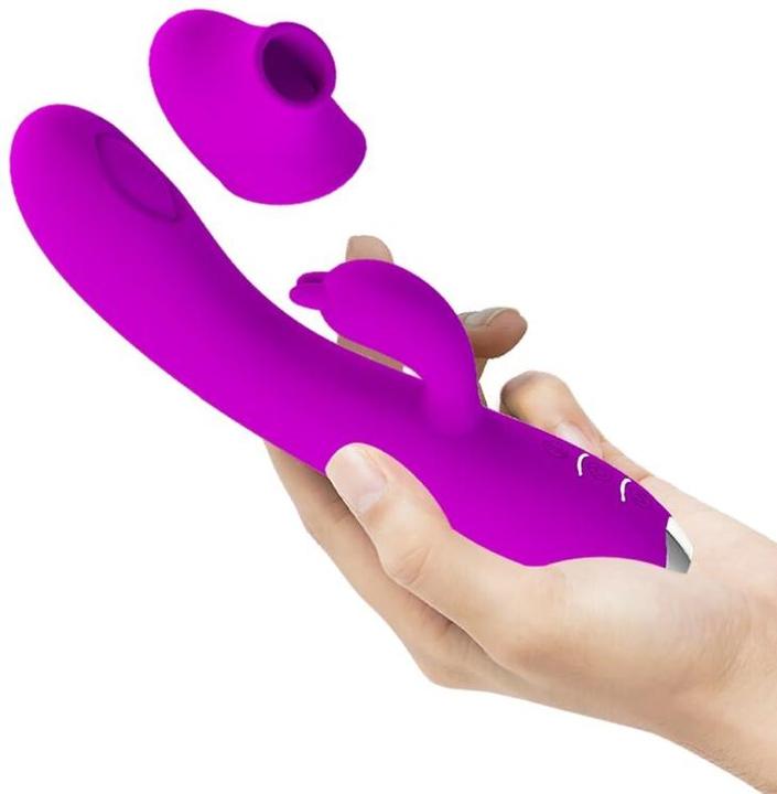 Immagine prodotto Pretty Love Regina Vibe e Wave Funzioni USB Silicone Viola