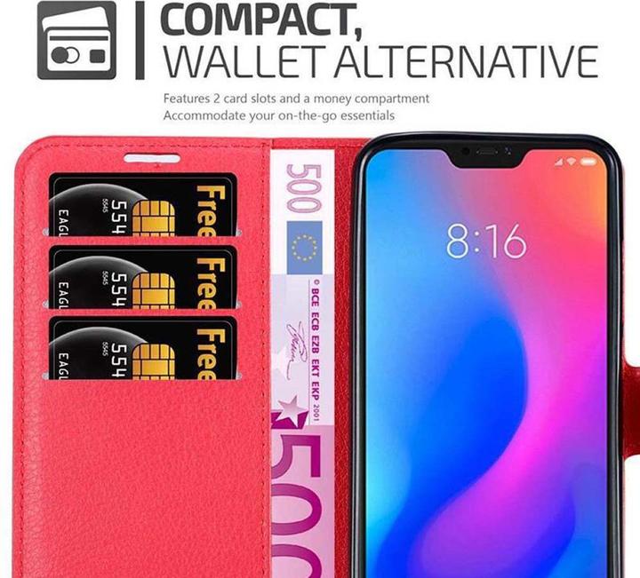 Produktbild Cadorabo Book mit Standfunktion Cover (Xiaomi Mi A2 lite, Xiaomi Redmi 6 Pro)