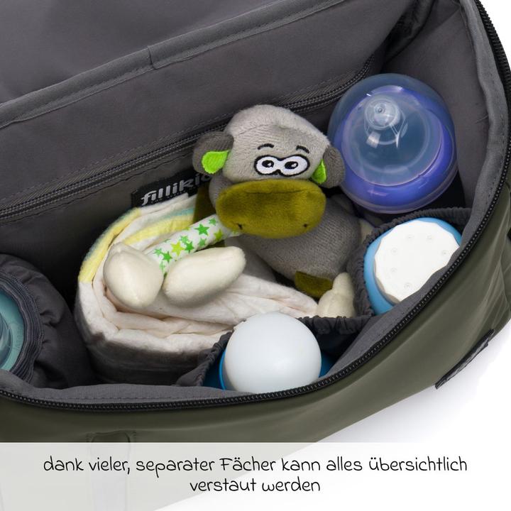 Produktbild Fillikid Kinderwagentaschen Kinderwagen-Organizer Larvik mit viel Stauraum inkl.