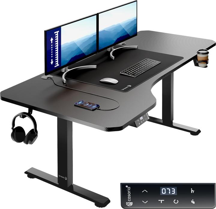 Image du produit Casaria Bureau (160 x 75 x 118 cm)