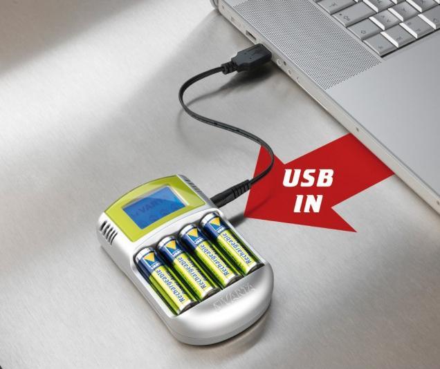 Actual product image Varta LCD Charger (1 pcs., AAA, AA, 2600 mAh, Chargers without battery)