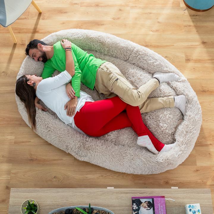 Actual product image InnovaGoods Dog bed for humans | Human Dog Bed XXL Grey