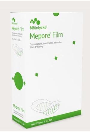 Produktbild Mepore Film Folienverband 10x12cm steril 10 Stk
