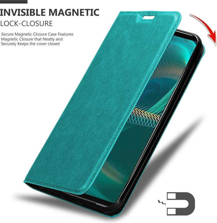 Actual product image Cadorabo Book Invis. Magnet sleeve (Sony Xperia 5 III)