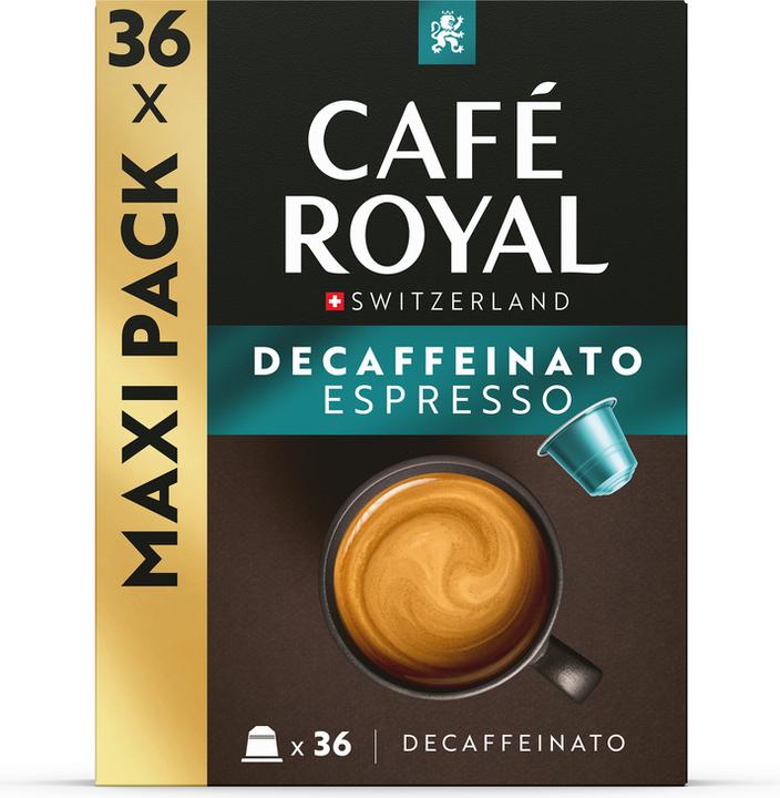 Actual product image Café Royal Espresso Decaffeinato (36 x Port.)