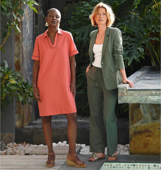 Actual product image Anne Weyburn Wide trousers (46)