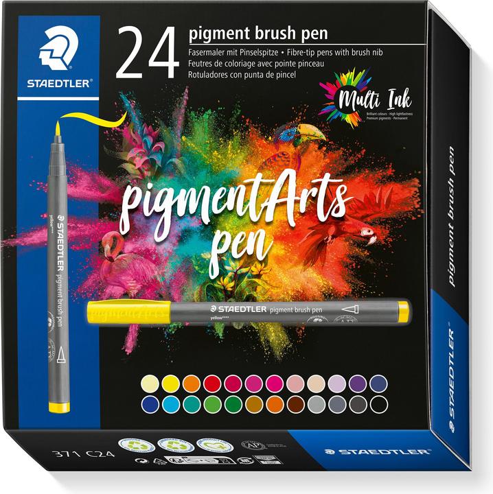 Produktbild Staedtler Pigment Arts (Mehrfarbig, 24 x)