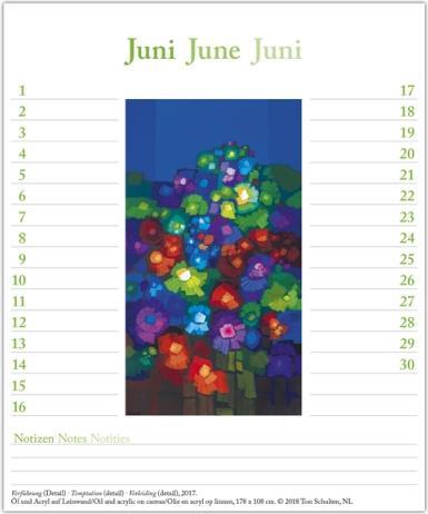 Produktbild Geburtstagskalender Schulten Ton