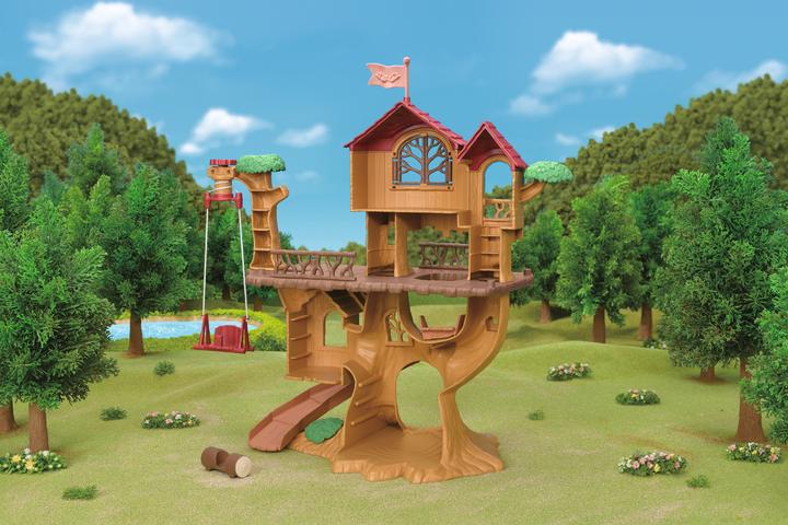 Actual product image Sylvanian Families Adventure tree house