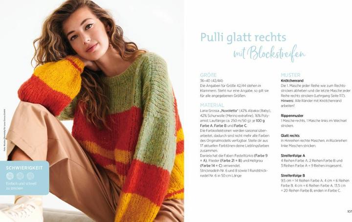 Produktbild Wir stricken Kuschel-Pullover (Deutsch, Janne Graf, 2022)