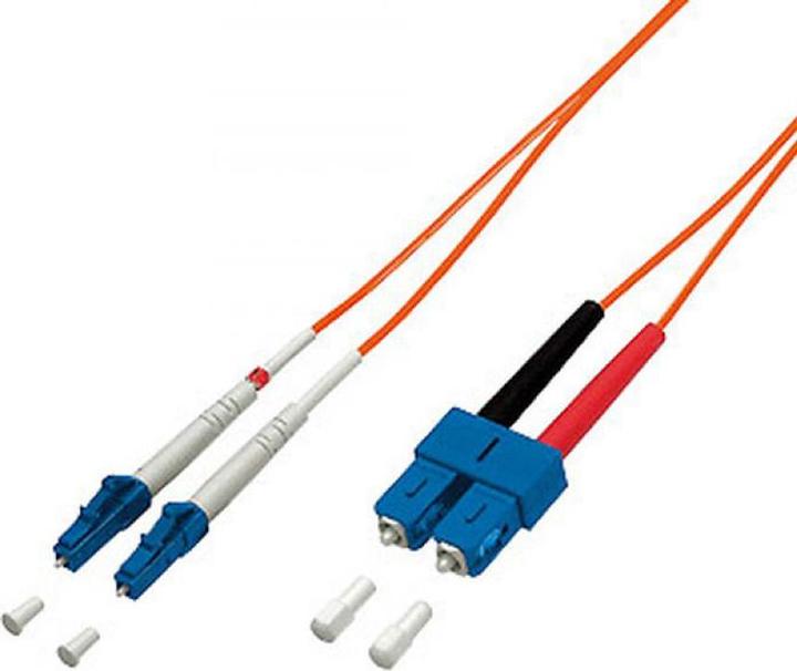 Produktbild equip LWL Patchkabel LC->SC Multimode Duplex OM1 or (2 m)