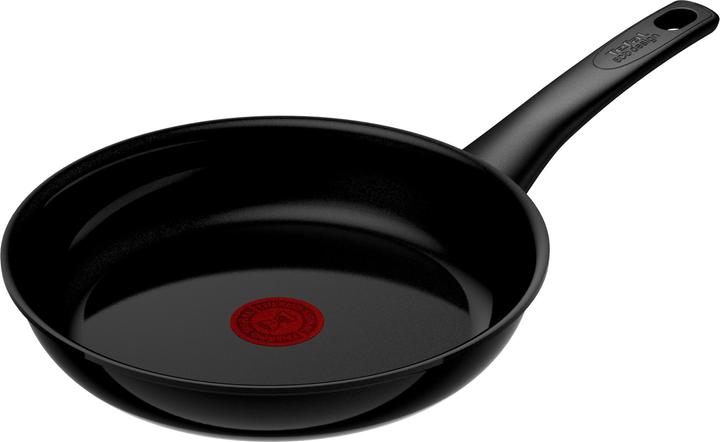 Actual product image Tefal Frying pan Renew Black On 24cm (24 cm, Frying pan, Aluminium, Ceramic)