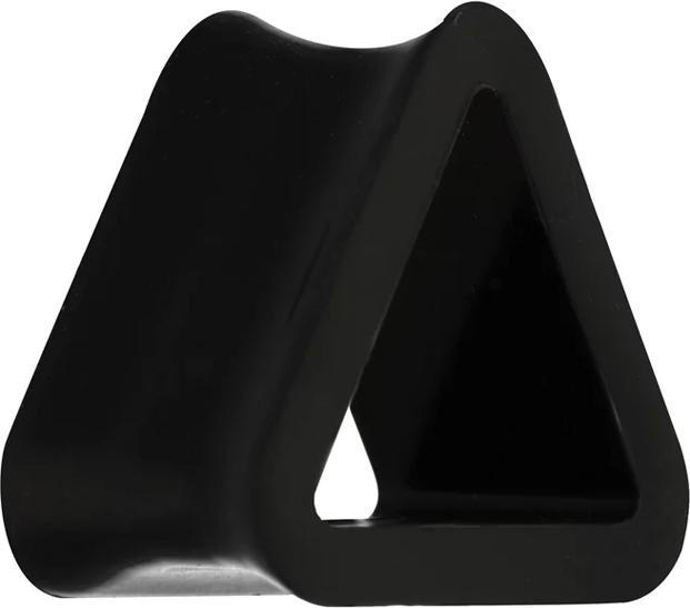 Produktbild Star Piercing Flesh Tunnel Dreieck schwarz (ohne Messing, Silikon)