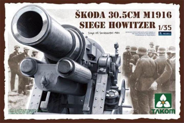 Actual product image Takom Skoda 30.5cm M1916 Victory Howitzer
