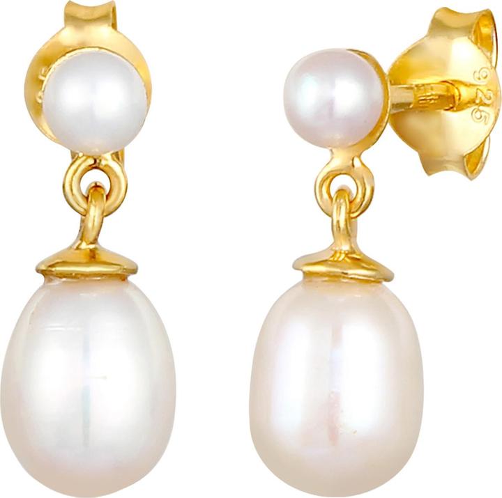 Image du produit Elli Perle, boucles d'oreilles en perles (Argent sterling 925)