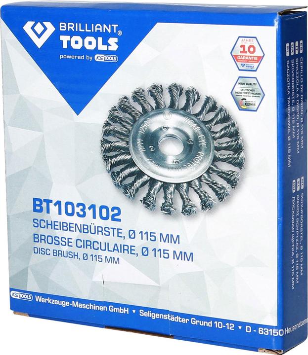 Image du produit Brilliant Tools Brosse circulaire, Ø 115 mm