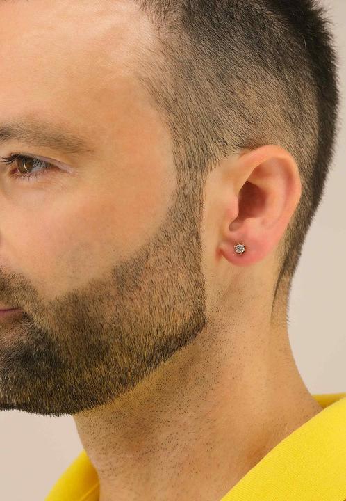 Image du produit Muau Boucles d'oreilles monture 6 poignées (Or jaune 750/18K)