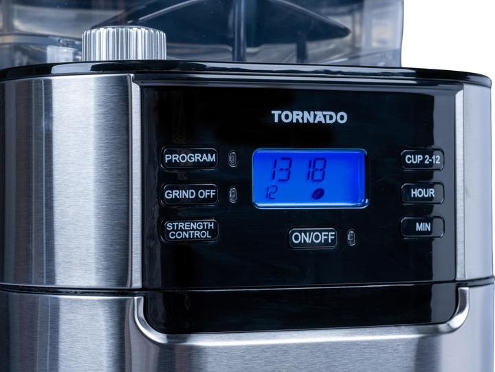 Actual product image Tornado Kaffeevollautomat TCM-1025A-GS