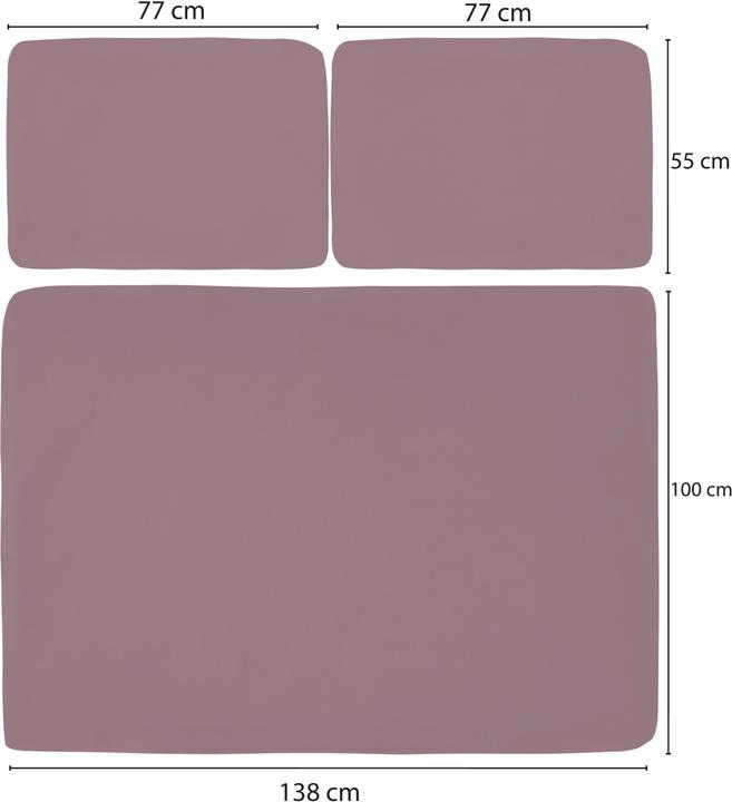 Actual product image Aspero Pallet cushion covers Manduria (120 x 80 cm, 40 x 60 cm)