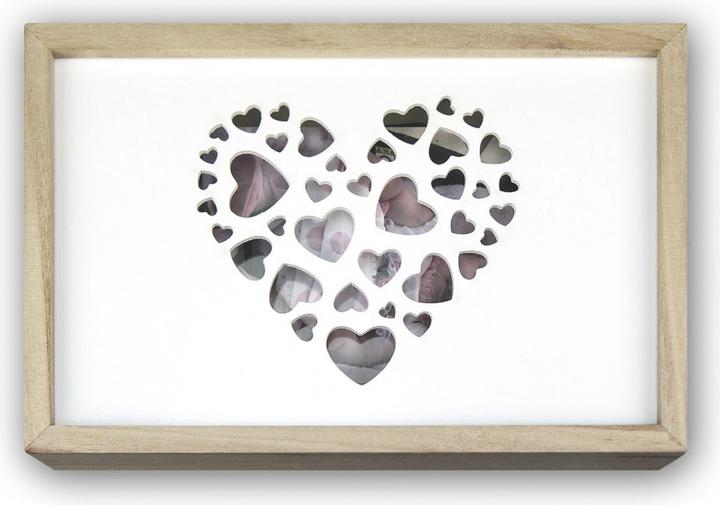 Actual product image ZEP Love Box USB 10x15 wood for photos and stick (14.5 x 21.5 x 5 cm)