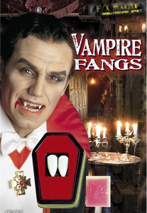 Widmann Vampirzähne mit Haftcreme