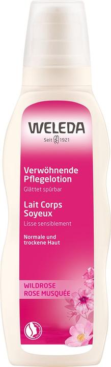 Actual product image Weleda Wild Rose Pampering Care Lotion (Body cream, 200 ml)