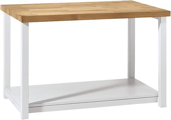 Anke Werkbank kompakt, Buchemassivplatte (114 cm, 65 cm)