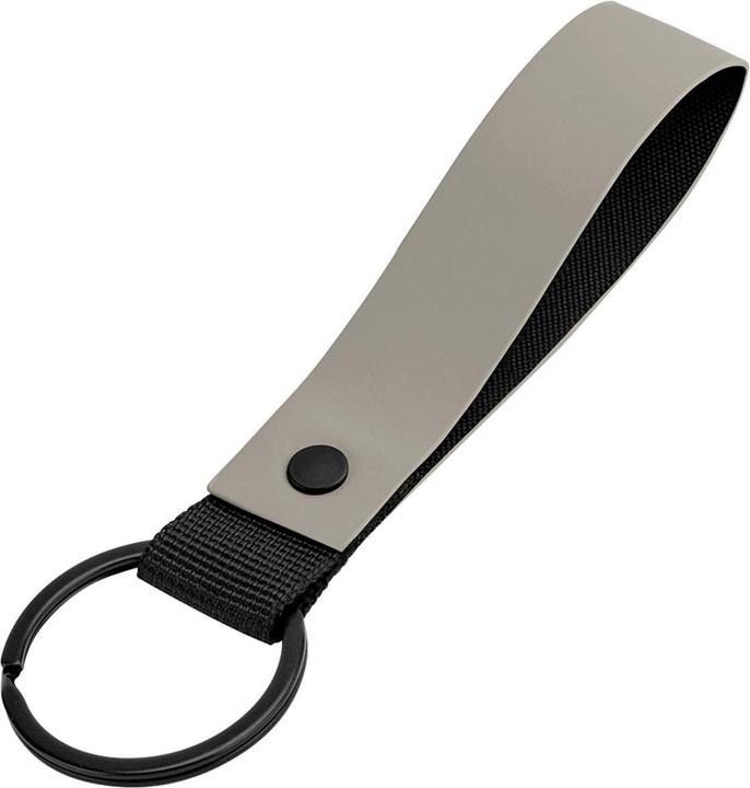 Actual product image Bagbase Matte PU Keyring
