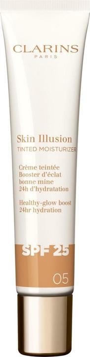 Actual product image Clarins Skin Illusion - Getönte Feuchtigkeitscreme Spf25 05 (Sun cream face, SPF 25, 40 ml)