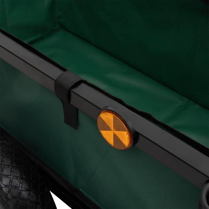 Produktbild VidaXL Angelwagen mit Tasche Schwarz Stahl