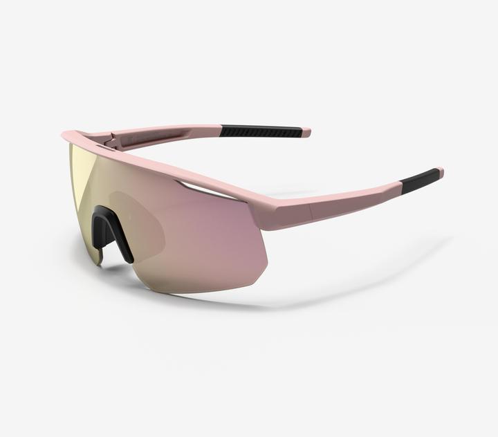 Van rysel Perf 500 Light Adult Cycling Sunglasses Category 3 (Rosa, Rosa)