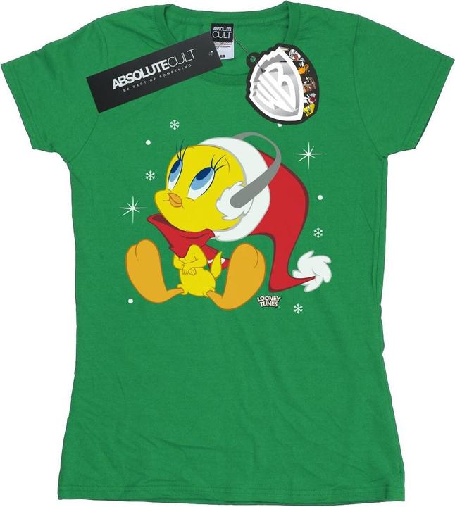 Produktbild Looney Tunes Christmas Tweety TShirt (S)