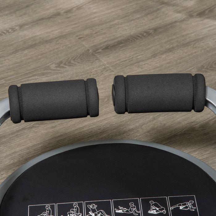 Produktbild Swisshandel24 Bauchtrainer, multifunktional, 3 Widerstände, klappbar, leicht gebaut, Stahlrahmen, schwarz, 55x42x1