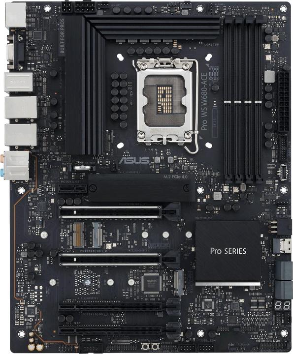 Actual product image ASUS PRO WS W680-ACE (LGA 1700, Intel W680, ATX)