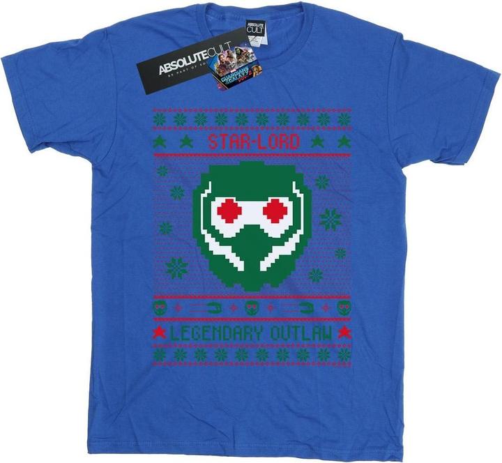Immagine prodotto Guardians Of The Galaxy Vol. 2 Star Lord Fair Isle Maglietta Ampia Donna (XXL)