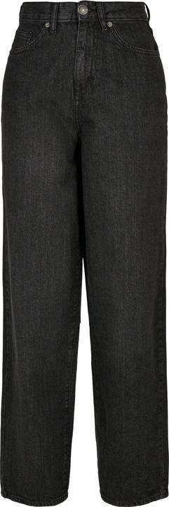 Produktbild Urban Classics Ladies High Waist Wide Leg Cropped Denim Pants (34)