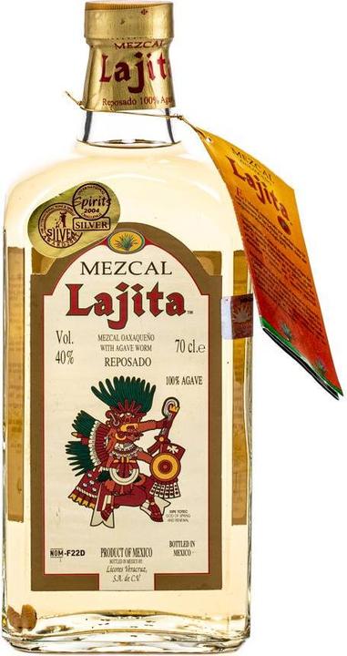 Actual product image Lajita Reposado with Agave Worm Tequila (1 x 70 cl)