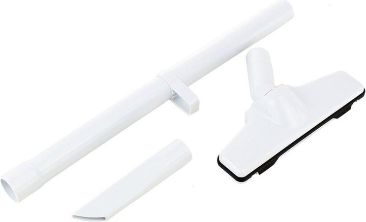 Actual product image Makita DCL 180 M1 W 18 V Li-Ion battery vacuum cleaner white + 1 x 4.0 Ah battery - without charger