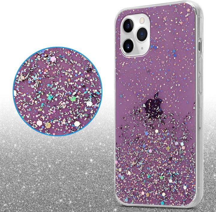 Actual product image Cadorabo TPU cover sparkling glitter (Apple iPhone 11)