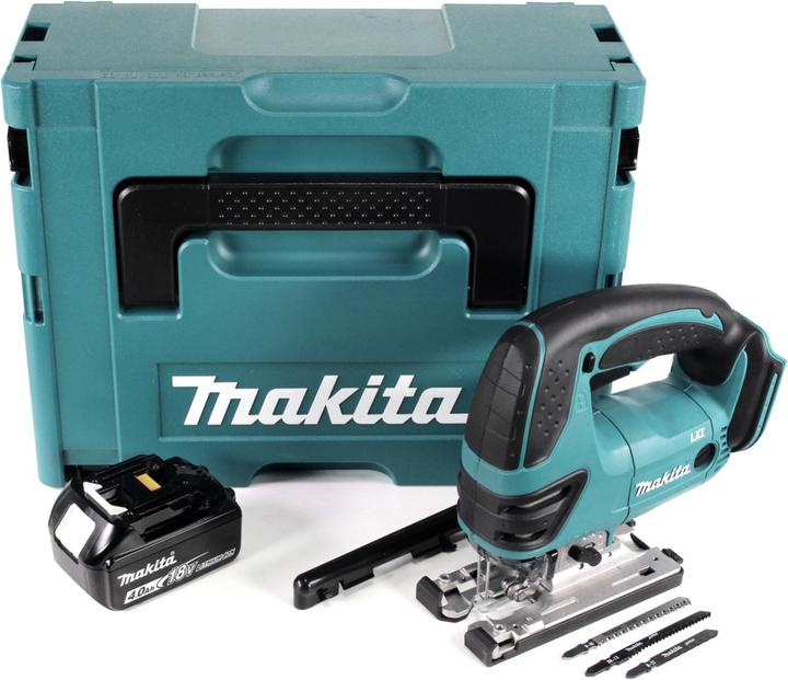 Produktbild Makita DJV 180 M1J Akku Stichsäge 18V + 1x Akku 4,0Ah + Makpac - ohne Ladegerät