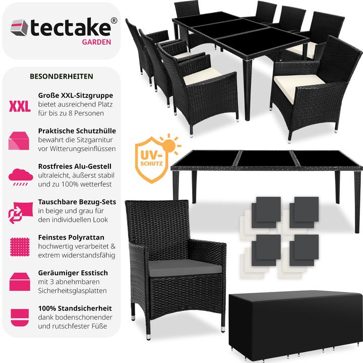 Immagine prodotto tectake Rattan Sitzgruppe Monaco