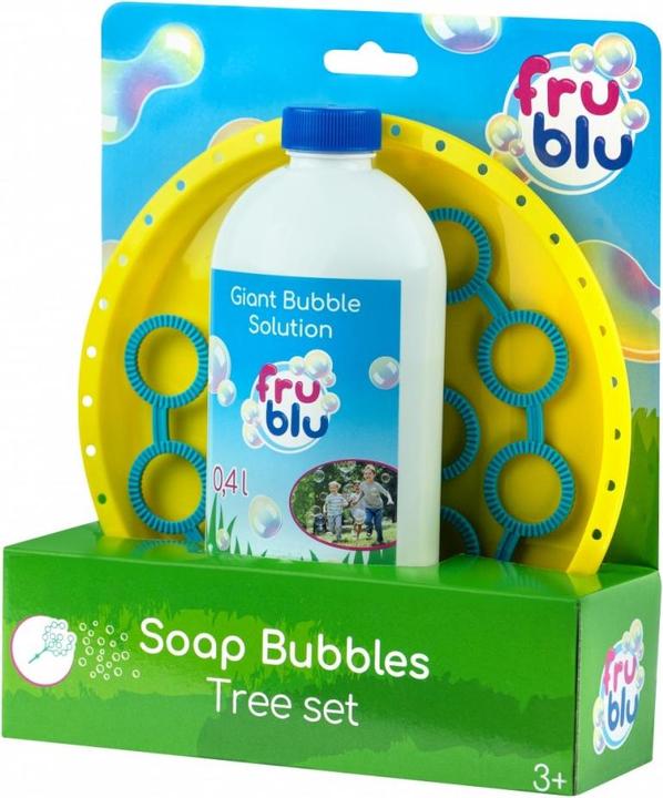 Produktbild Fru Blu Seifenblasenset Baum + Flüssigkeit 0,4L
