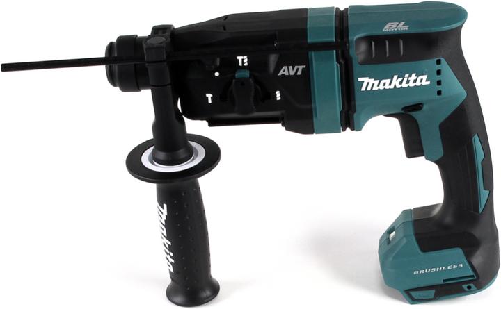 Actual product image Makita DHR 182 RTJ cordless hammer drill 18V 1,7J SDS plus Brushless + 2x battery 5,0Ah + charger + Makpac (Rechargeable battery operated)