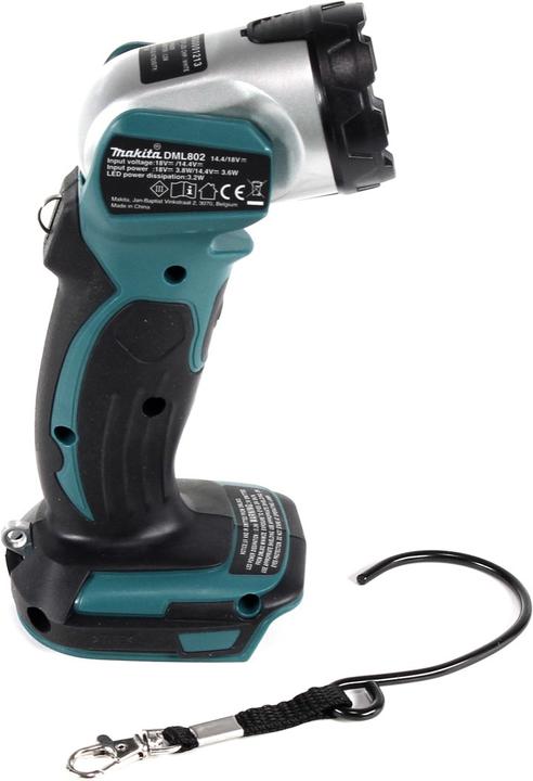 Produktbild Makita DML 802 F1 Akku Lampe 18 V Li-Ion für 14,4 und 18 V Akku + 1 x 3,0 Ah Akku - ohne Ladegerät (180 lm)