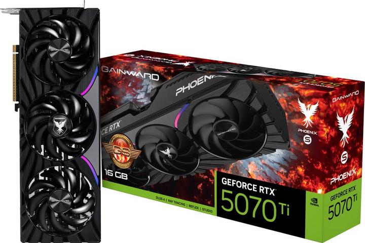 Produktbild Gainward Grafikkarte GeForce RTX 5070 Ti Phoenix-S GS (16 GB)