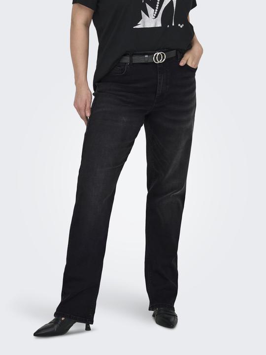 Actual product image Only CARWILLY High waist straight cut jeans Straight fit jeans (W48/L32)